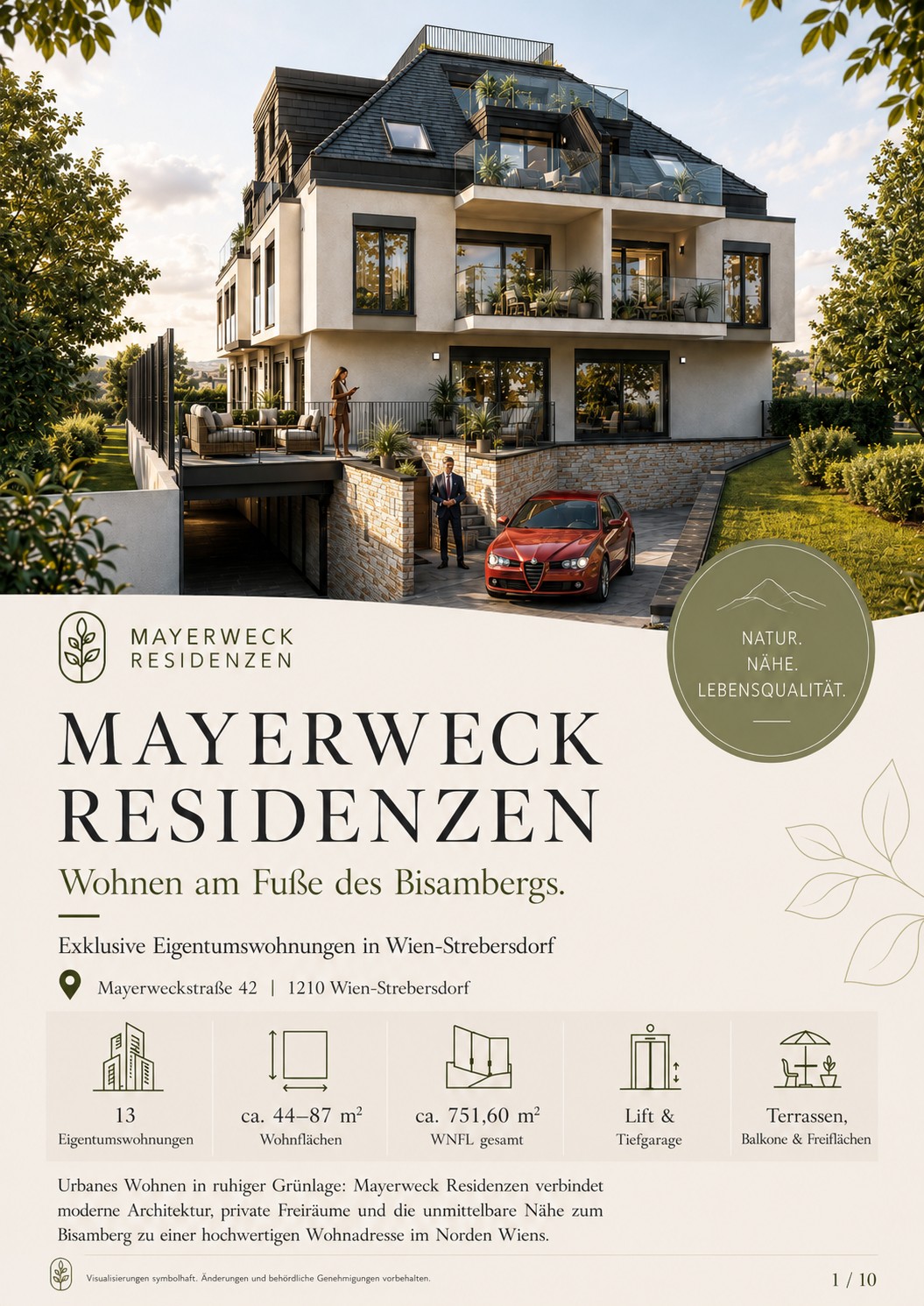 Mayerweck Residenzen – Architekturvisualisierung
